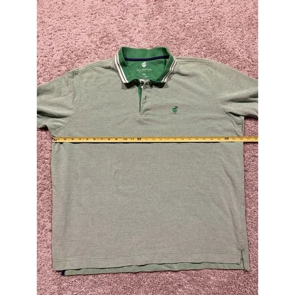 Rocawear Classic Polo Shirt Men's SZ 3XL Green Embroidered Logo - Picture 8 of 10